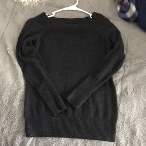 Dark Grey Off the shoulder top